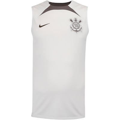 Camiseta Regata do Corinthians Nike Masculina Dri-Fit Strike - Foto 1