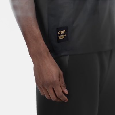 Camiseta Seleção do Brasil CBF Masculina Jacquard - Foto 6