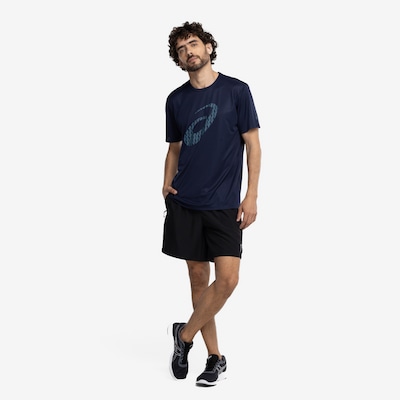 Camiseta Masculina ASICS Manga Curta Anti Odor Estampa Treino - Foto 4