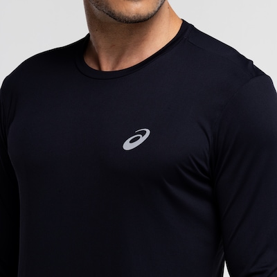 Camiseta Masculina ASICS Manga Longa Leve com Proteção UV - Foto 6