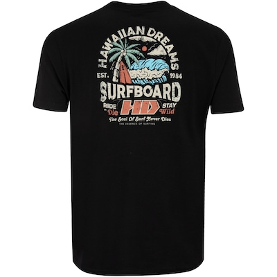 Camiseta Masculina HD Manga Curta Surfboard - Foto 3