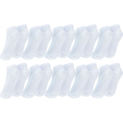 Kit 10 Pares de Meias Respirável Invisível Tamanho 34-38 Casual Oxer Adulto - Foto 2