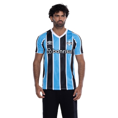 Camisa do Grêmio I 24 Umbro Masculina Torcedor - Foto 2