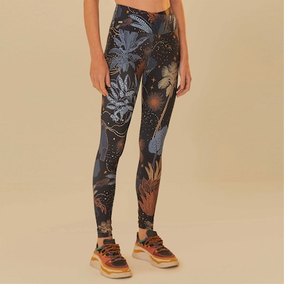 Calça Legging Feminina Farm Floresta Estelar - Foto 1