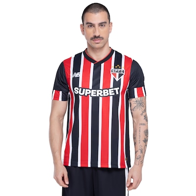 Camisa do São Paulo II 24 New Balance Masculina Torcedor - Foto 2