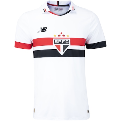 Camisa do São Paulo I 24 New Balance Masculina Jogador - Foto 2
