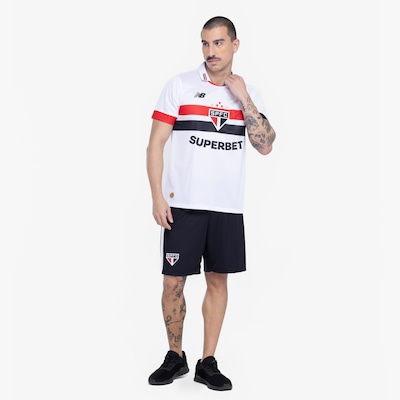 Camisa do São Paulo I 24 New Balance Masculina Torcedor - Foto 4