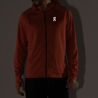 Jaqueta Masculina On Running com Capuz Climate Zip - Foto 2