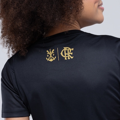 Camiseta do Flamengo Braziline Feminina Arbor - Foto 3