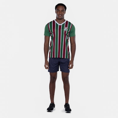 Camiseta do Fluminense Braziline Masculina Volcano - Foto 4