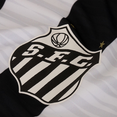Camiseta do Santos Braziline Masculina Majestic - Foto 3