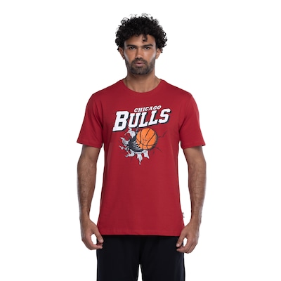 Camiseta do Chicago Bulls Masculina NBA Air Ball - Foto 2