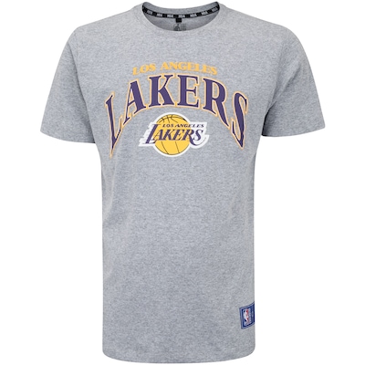 Camiseta do Los Angeles Lakers NBA Masculina City Name - Foto 2