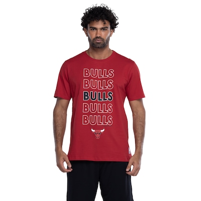Camiseta do Chicago Bulls Masculina NBA Contour - Foto 2