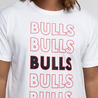 Camiseta do Chicago Bulls Masculina NBA Contour - Foto 5