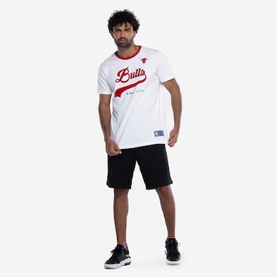 Camiseta do Chicago Bulls NBA Masculina Floco Team - Foto 4