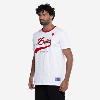 Camiseta do Chicago Bulls NBA Masculina Floco Team - Foto 5