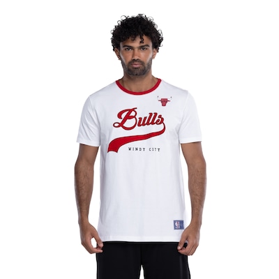 Camiseta do Chicago Bulls NBA Masculina Floco Team - Foto 2