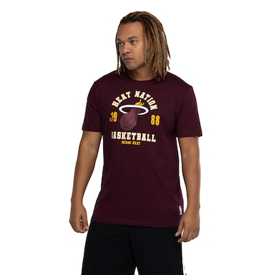 Camiseta do Miami Heat NBA Masculina Town N0321 - Foto 2