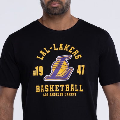 Camiseta do Los Angeles Lakers NBA Masculina Town - Foto 6