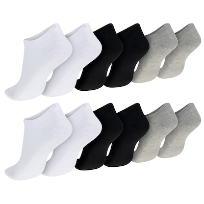 Kit de Meia ASICS No Show Soft Tamanho 34-38 com 6 Pares - Foto 2
