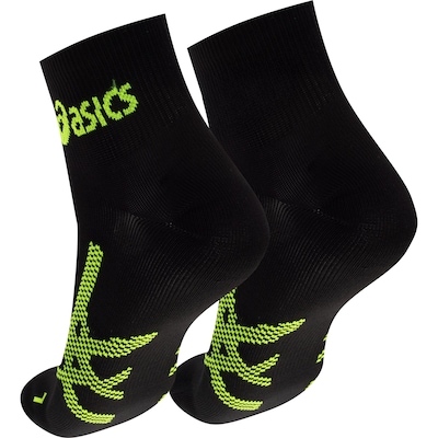 Kit 3 Pares de Meias Cano Médio  Quarter Tamanho 39-44 ASICS Adulto - Foto 4