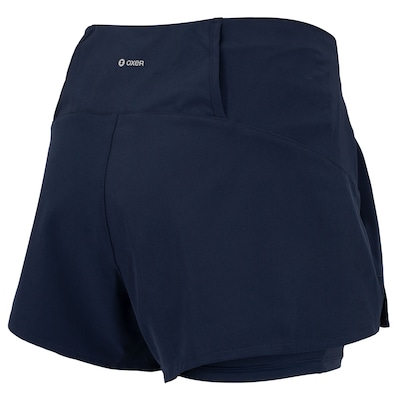 Short Feminino Oxer Duplo Vivos com Bermuda Interna e Bolsos - Foto 2