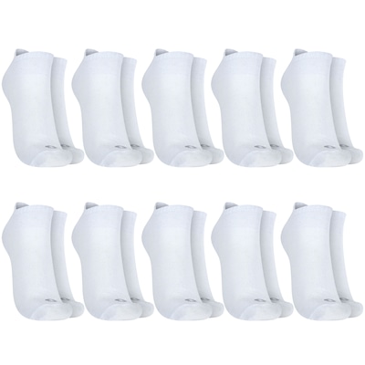 Kit 10 Pares de Meias Respirável Invisível Tamanho 39-44 Oxer Adulto - Foto 1