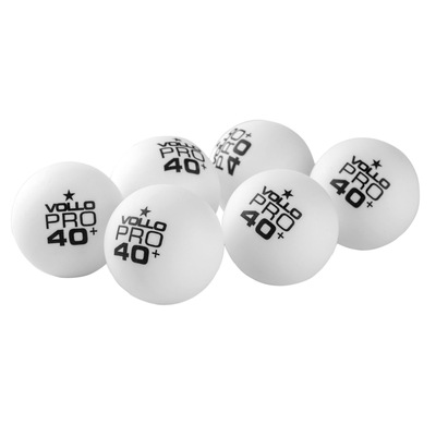 Kit de Bola de Tênis de Mesa Vollo 6 Unidades 1 Estrela - Foto 3