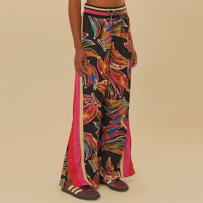 Calça Feminina Farm Politricô Bex Banana Artsy - Foto 1