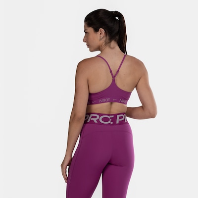 Top Fitness com Bojo Nike Baixa Sustentação Dri-Fit Indy SPT BRA - Foto 2