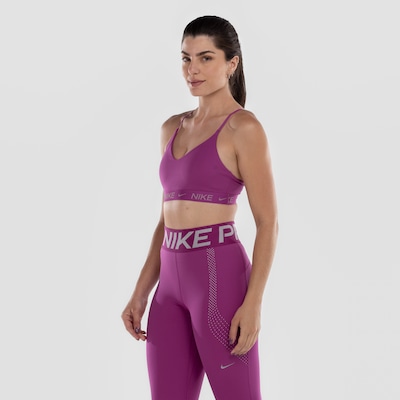 Top Fitness com Bojo Nike Baixa Sustentação Dri-Fit Indy SPT BRA - Foto 3