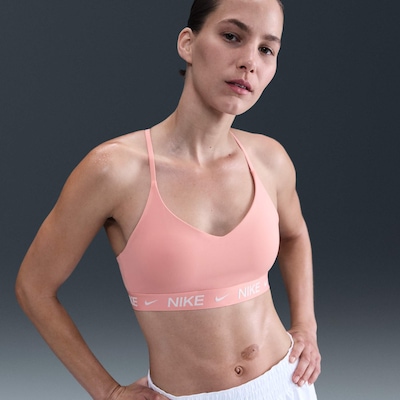 Top Fitness com Bojo Nike Baixa Sustentação Dri-Fit Indy SPT BRA - Foto 2