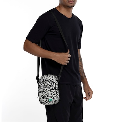 Bolsa Nike Crossbody Heritage Human Craft 4 Litros - Foto 1