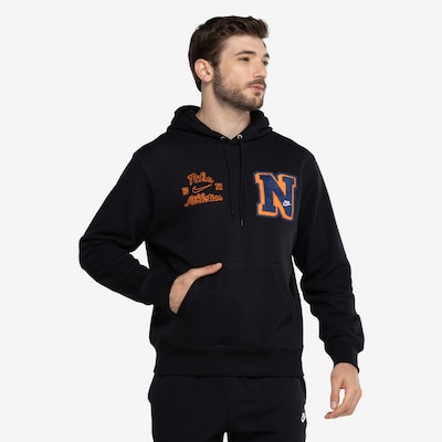 Blusão Masculino Nike com Capuz Club Pullover Hoodie Varsity - Foto 3