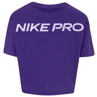 Blusa Cropped Nike Feminina Dri-Fit Pro SS - Foto 2