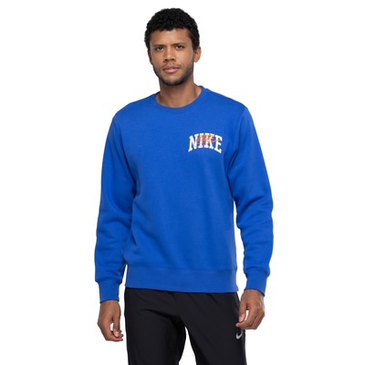 Blusa de Moletom Masculina Nike Club BB Crew A - Foto 2