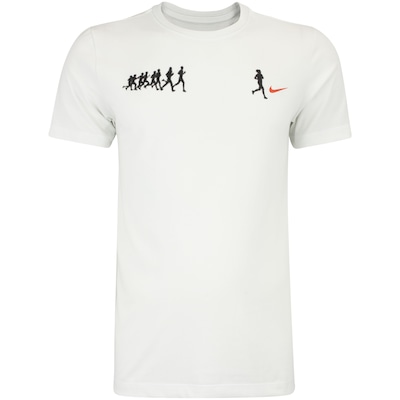 Camiseta Masculina Nike Manga Curta Dri-fit Run Energy - Foto 1