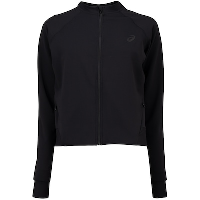 Jaqueta Feminina ASICS Malha Rib Bolso Seguro - Foto 5