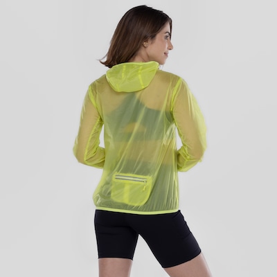 Jaqueta Corta-Vento Feminina ASICS Repelente à Água com Capuz Toyama - Foto 3
