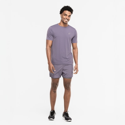 Camiseta Masculina ASICS Manga Curta Selada Respirável - Foto 4