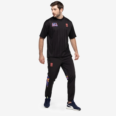 Calça do Manchester City Puma Masculina Ftblnrgy Woven - Foto 4