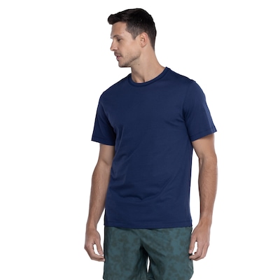 Camiseta Masculina Oxer Manga Curta Recorte nas Costas - Foto 2