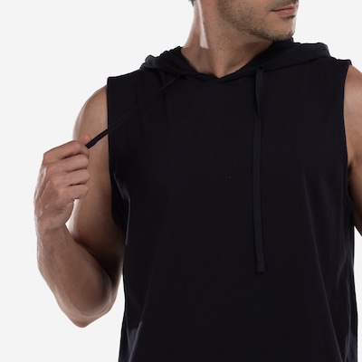 Camiseta Regata Masculina Oxer Machão com Capuz Antiodor - Foto 4