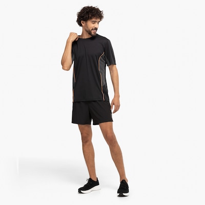 Camiseta Masculina Oxer Manga Curta Recorte com Vivo - Foto 4