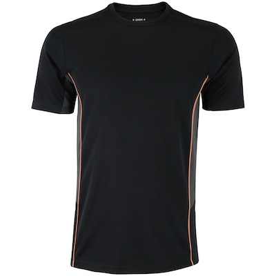 Camiseta Masculina Oxer Manga Curta Recorte com Vivo - Foto 6