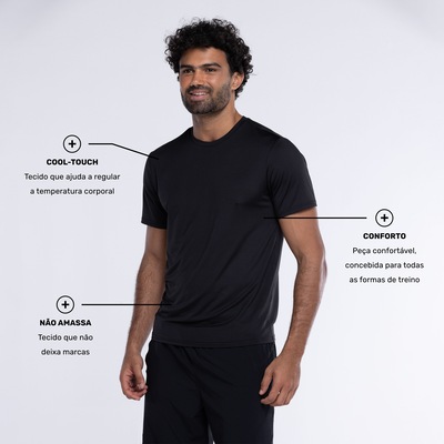 Kit de Camisetas Masculina Oxer Regulação Térmica 3 Unidades - Foto 2
