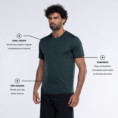 Kit de Camisetas Masculina Oxer Regulação Térmica 3 Unidades - Foto 4