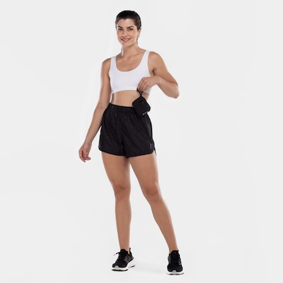 Bermuda Feminina Oxer Básico Print com Bolsa - Foto 3