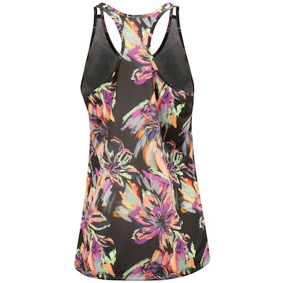 Camiseta Regata Feminina Oxer Alça Fina Floral Maxi II - Foto 6